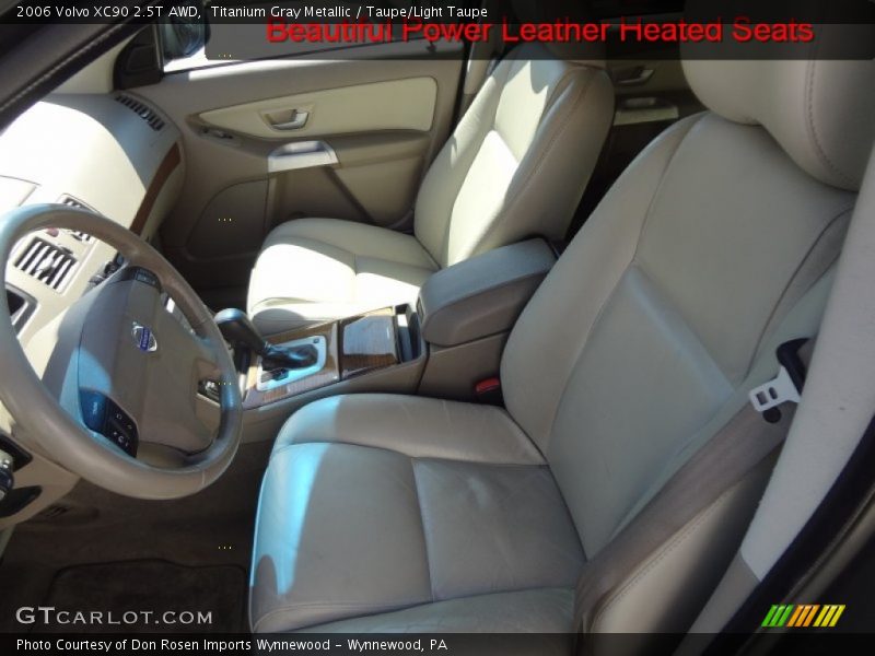 Titanium Gray Metallic / Taupe/Light Taupe 2006 Volvo XC90 2.5T AWD