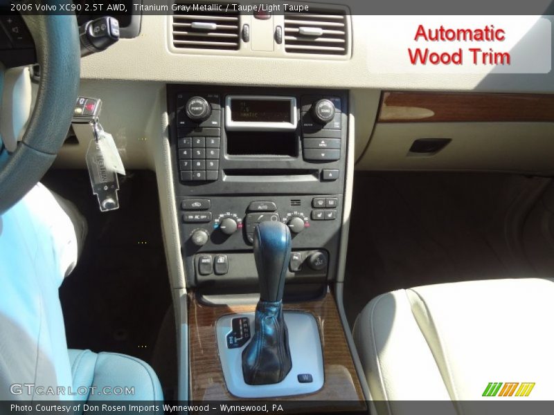 Titanium Gray Metallic / Taupe/Light Taupe 2006 Volvo XC90 2.5T AWD