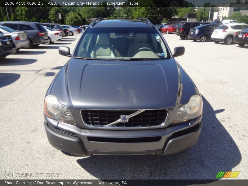 Titanium Gray Metallic / Taupe/Light Taupe 2006 Volvo XC90 2.5T AWD