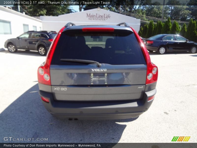 Titanium Gray Metallic / Taupe/Light Taupe 2006 Volvo XC90 2.5T AWD