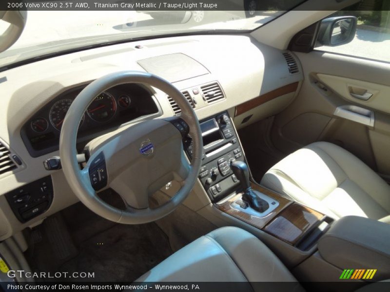 Titanium Gray Metallic / Taupe/Light Taupe 2006 Volvo XC90 2.5T AWD