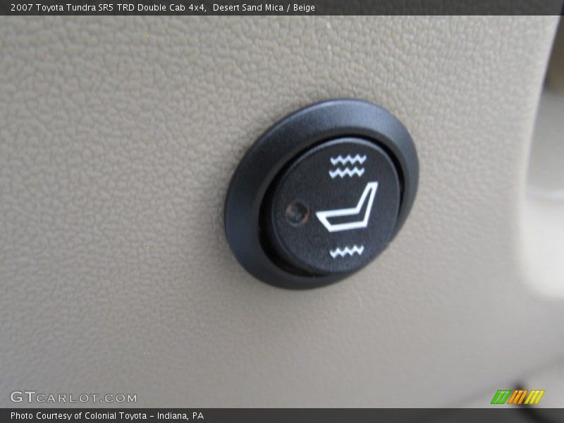 Desert Sand Mica / Beige 2007 Toyota Tundra SR5 TRD Double Cab 4x4