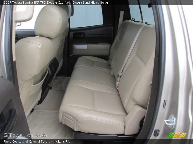Desert Sand Mica / Beige 2007 Toyota Tundra SR5 TRD Double Cab 4x4