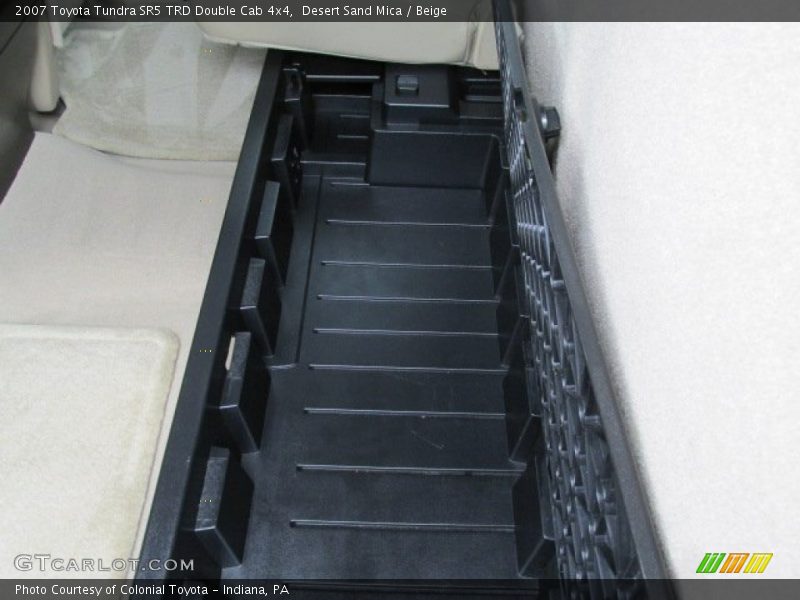 Desert Sand Mica / Beige 2007 Toyota Tundra SR5 TRD Double Cab 4x4