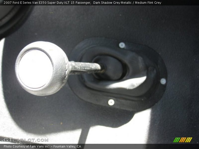 Dark Shadow Grey Metallic / Medium Flint Grey 2007 Ford E Series Van E350 Super Duty XLT 15 Passenger