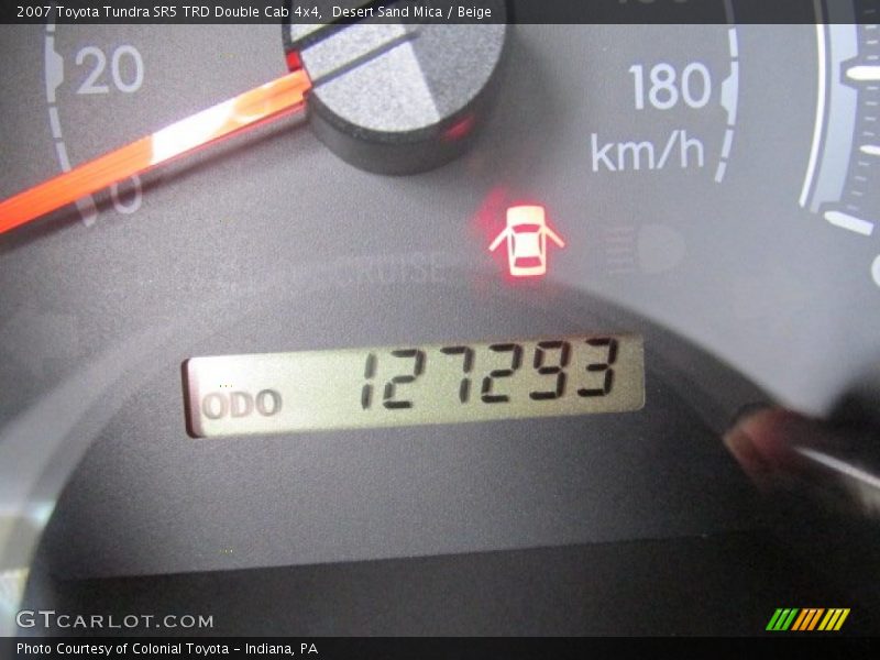 Desert Sand Mica / Beige 2007 Toyota Tundra SR5 TRD Double Cab 4x4