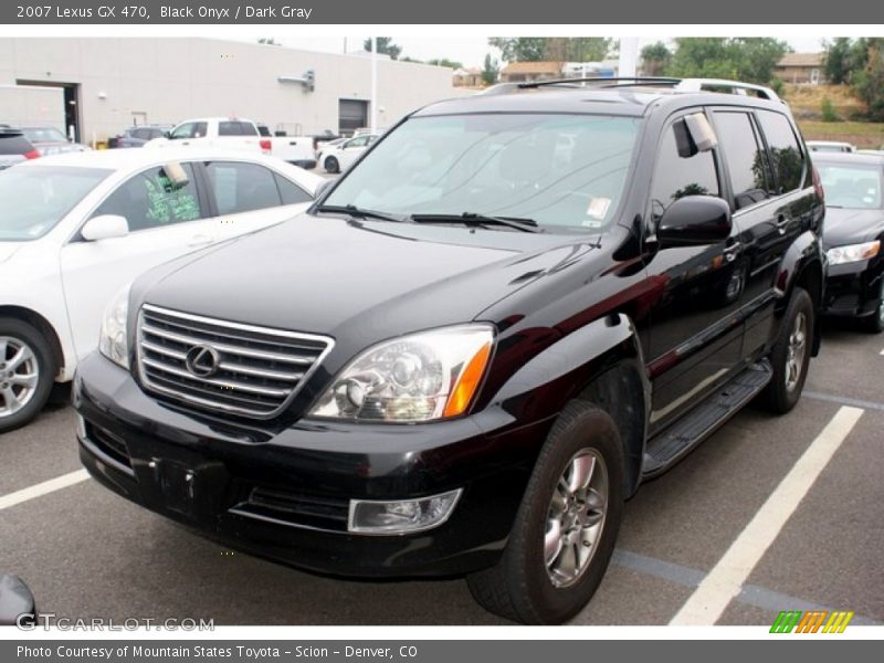 Black Onyx / Dark Gray 2007 Lexus GX 470