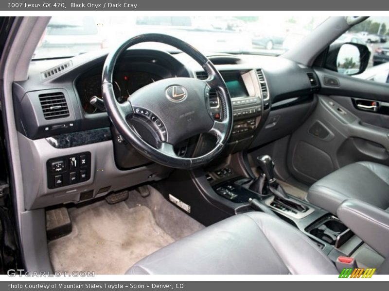 Black Onyx / Dark Gray 2007 Lexus GX 470