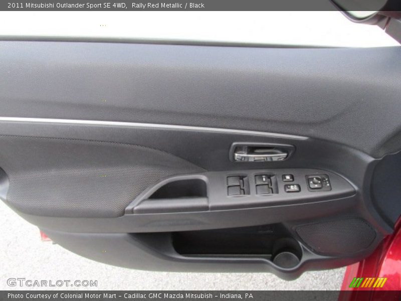 Rally Red Metallic / Black 2011 Mitsubishi Outlander Sport SE 4WD