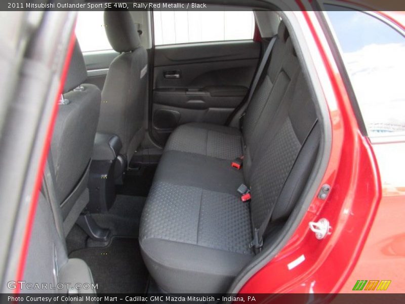 Rally Red Metallic / Black 2011 Mitsubishi Outlander Sport SE 4WD