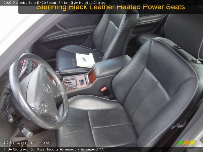 Brilliant Silver Metallic / Charcoal 2002 Mercedes-Benz E 430 Sedan