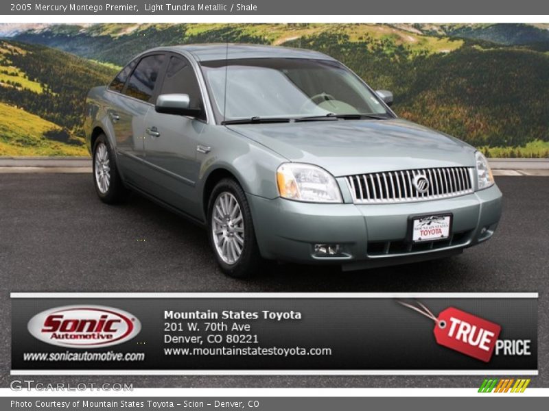 Light Tundra Metallic / Shale 2005 Mercury Montego Premier