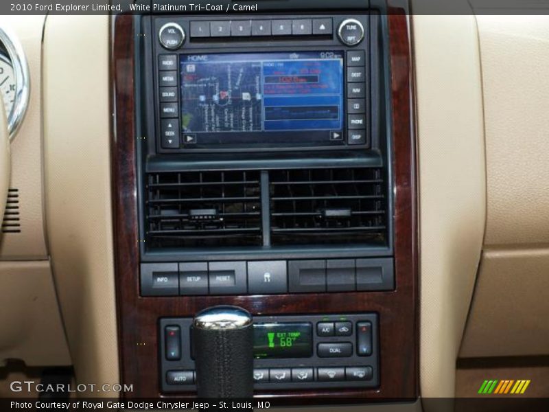 Controls of 2010 Explorer Limited