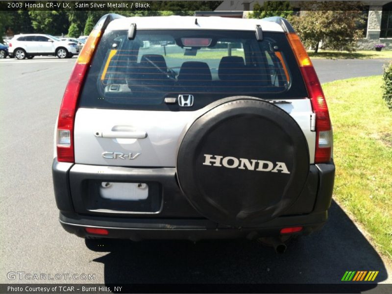 Satin Silver Metallic / Black 2003 Honda CR-V LX