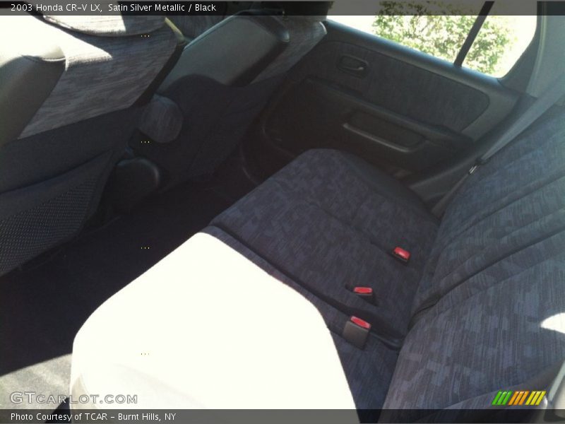 Satin Silver Metallic / Black 2003 Honda CR-V LX