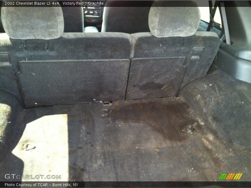 Victory Red / Graphite 2002 Chevrolet Blazer LS 4x4
