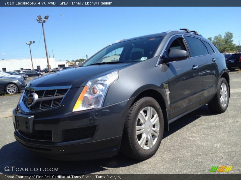 Gray Flannel / Ebony/Titanium 2010 Cadillac SRX 4 V6 AWD