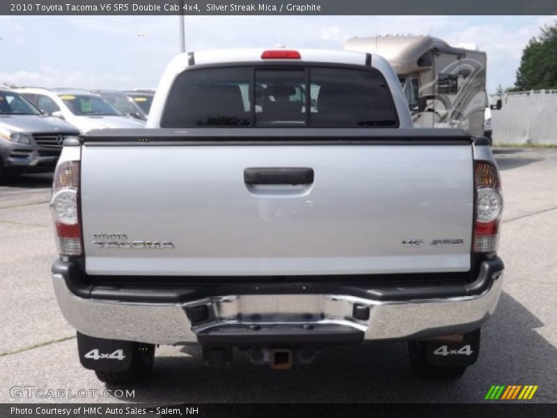 Silver Streak Mica / Graphite 2010 Toyota Tacoma V6 SR5 Double Cab 4x4