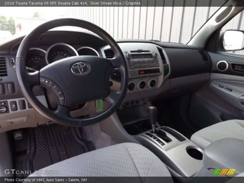 Silver Streak Mica / Graphite 2010 Toyota Tacoma V6 SR5 Double Cab 4x4