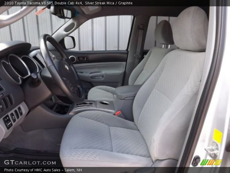 Silver Streak Mica / Graphite 2010 Toyota Tacoma V6 SR5 Double Cab 4x4