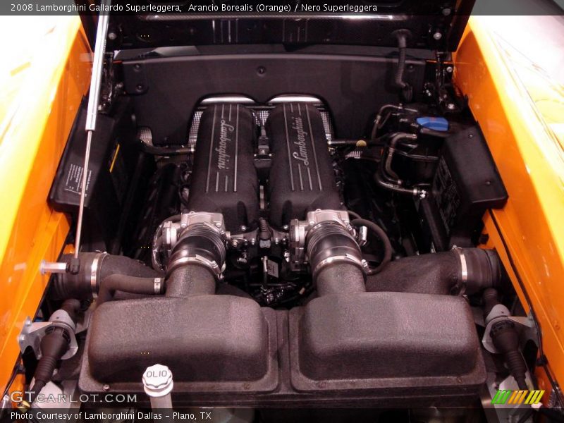  2008 Gallardo Superleggera Engine - 5.0 Liter DOHC 40-Valve VVT V10