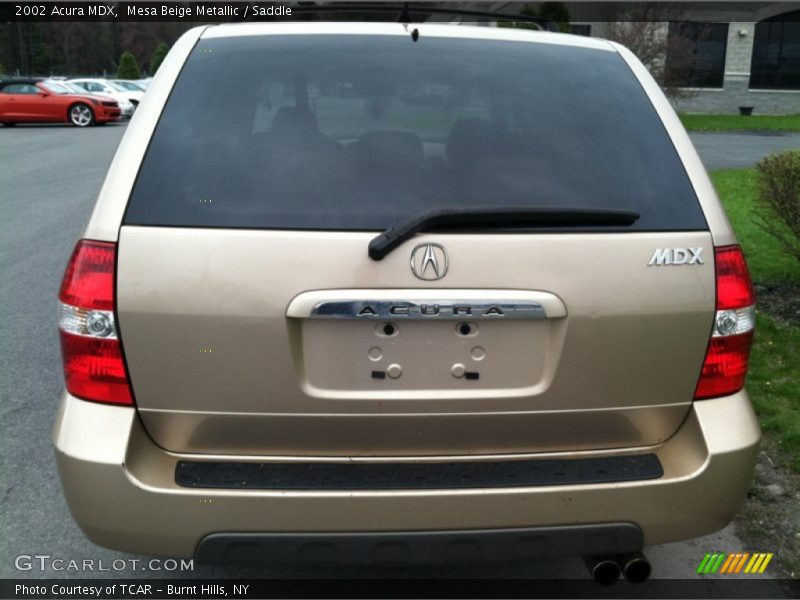 Mesa Beige Metallic / Saddle 2002 Acura MDX