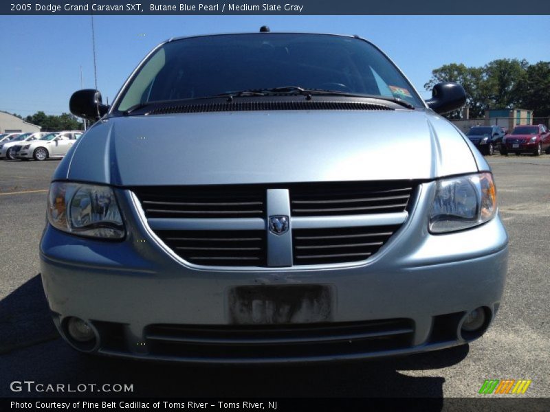 Butane Blue Pearl / Medium Slate Gray 2005 Dodge Grand Caravan SXT