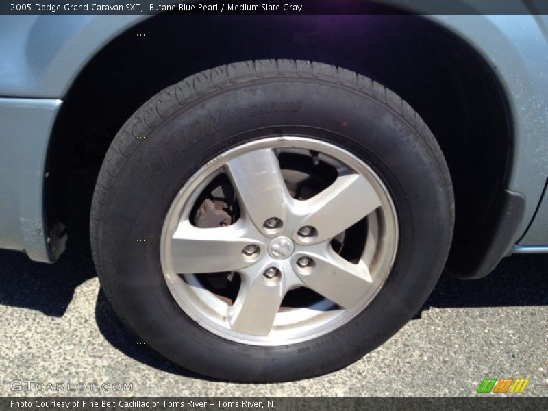 Butane Blue Pearl / Medium Slate Gray 2005 Dodge Grand Caravan SXT