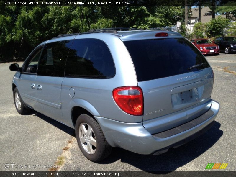 Butane Blue Pearl / Medium Slate Gray 2005 Dodge Grand Caravan SXT