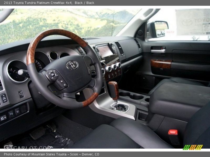 Black / Black 2013 Toyota Tundra Platinum CrewMax 4x4