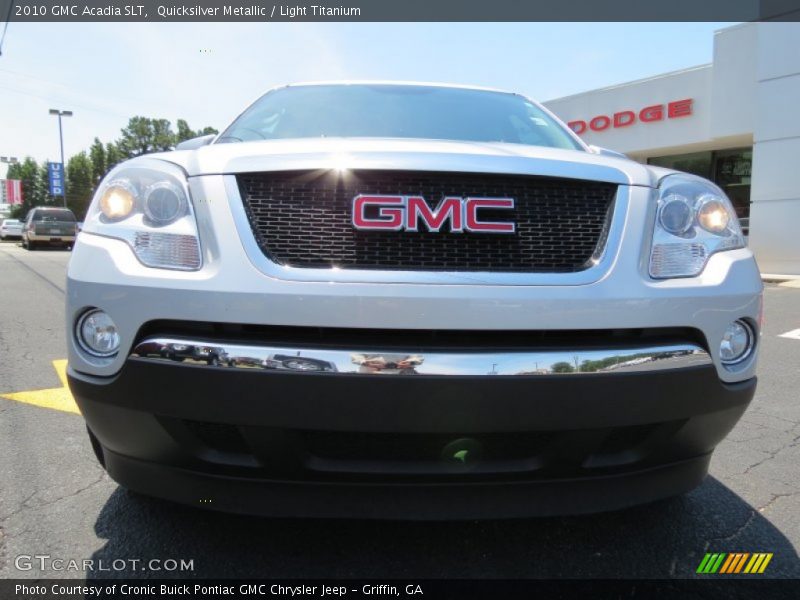 Quicksilver Metallic / Light Titanium 2010 GMC Acadia SLT