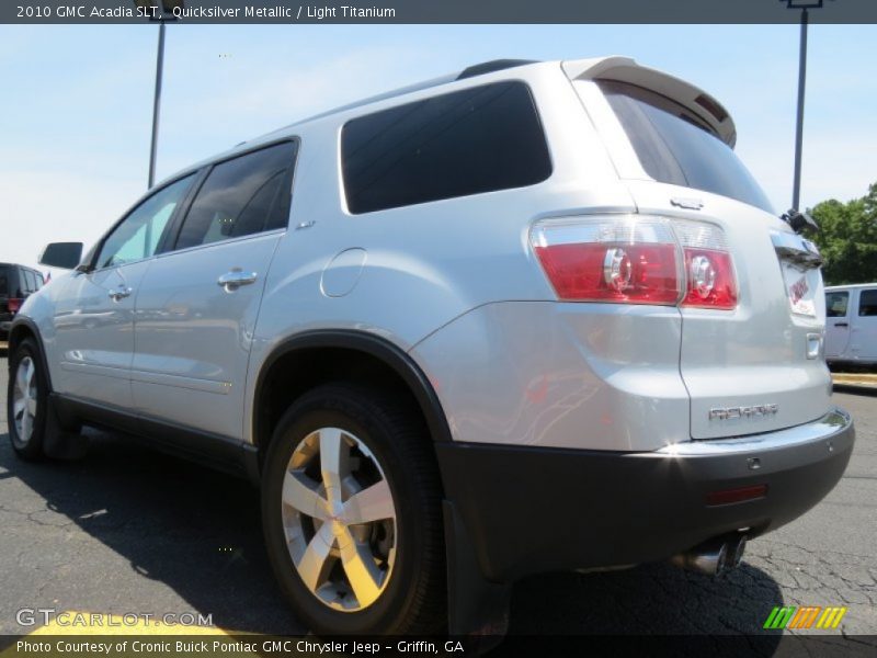 Quicksilver Metallic / Light Titanium 2010 GMC Acadia SLT
