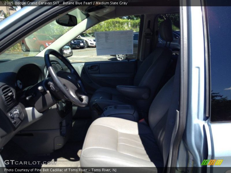 Butane Blue Pearl / Medium Slate Gray 2005 Dodge Grand Caravan SXT