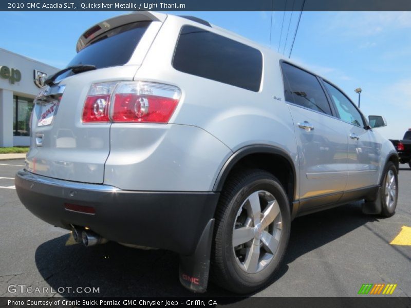 Quicksilver Metallic / Light Titanium 2010 GMC Acadia SLT