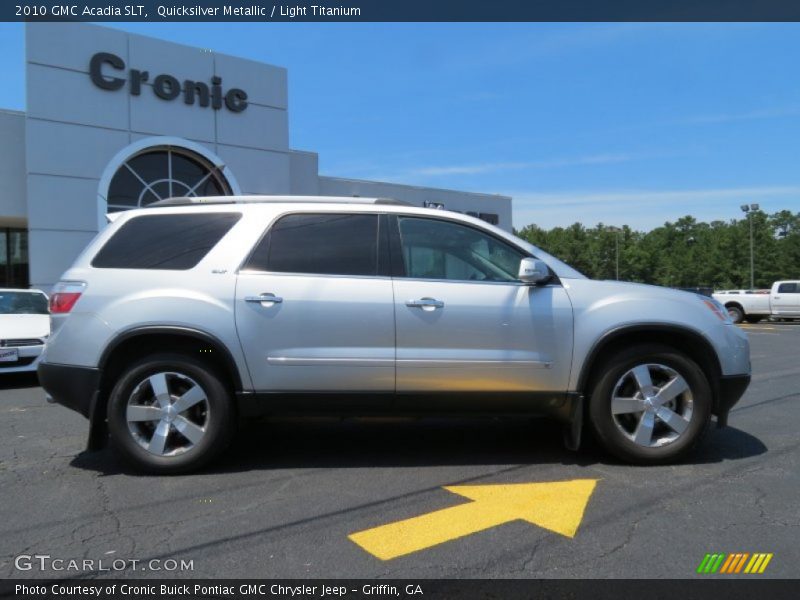 Quicksilver Metallic / Light Titanium 2010 GMC Acadia SLT