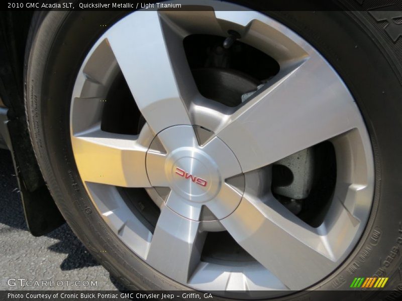 Quicksilver Metallic / Light Titanium 2010 GMC Acadia SLT