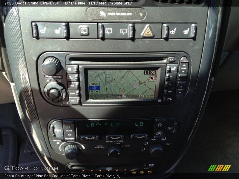 Butane Blue Pearl / Medium Slate Gray 2005 Dodge Grand Caravan SXT