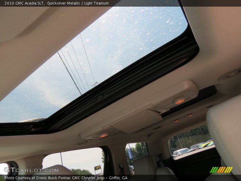 Quicksilver Metallic / Light Titanium 2010 GMC Acadia SLT
