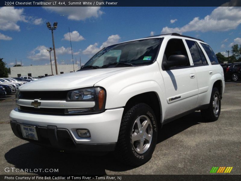 Summit White / Dark Pewter 2004 Chevrolet TrailBlazer LT 4x4