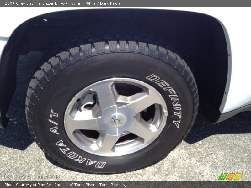 Summit White / Dark Pewter 2004 Chevrolet TrailBlazer LT 4x4