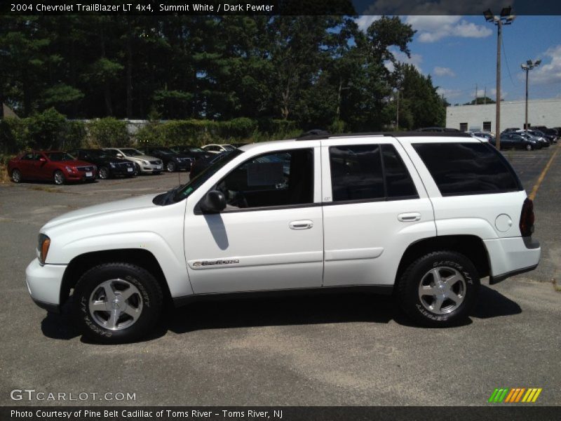 Summit White / Dark Pewter 2004 Chevrolet TrailBlazer LT 4x4