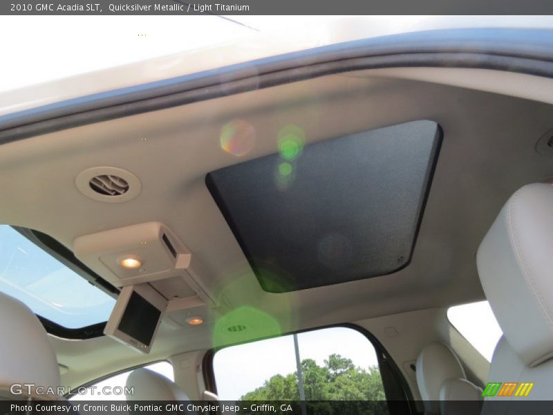 Quicksilver Metallic / Light Titanium 2010 GMC Acadia SLT