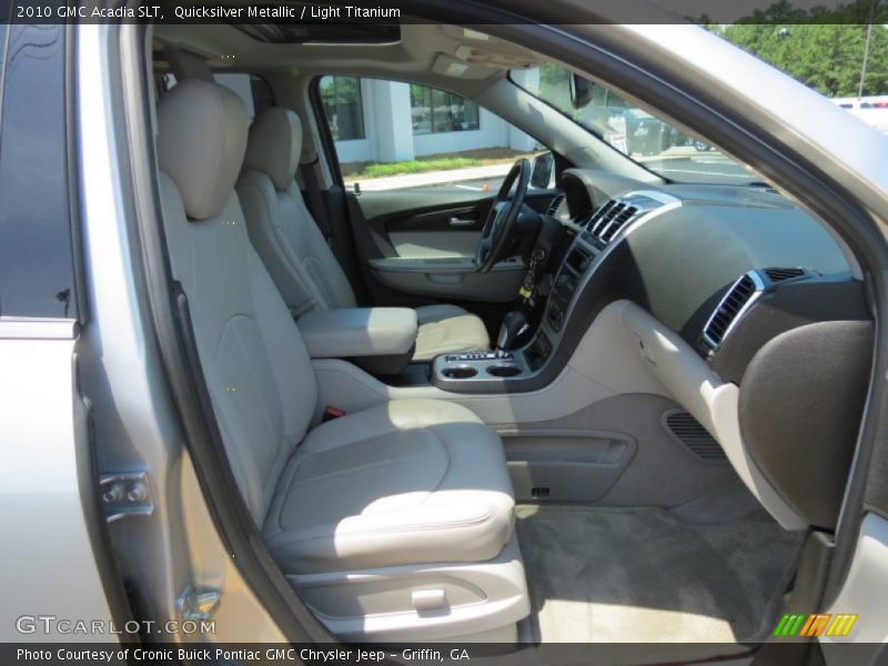 Quicksilver Metallic / Light Titanium 2010 GMC Acadia SLT