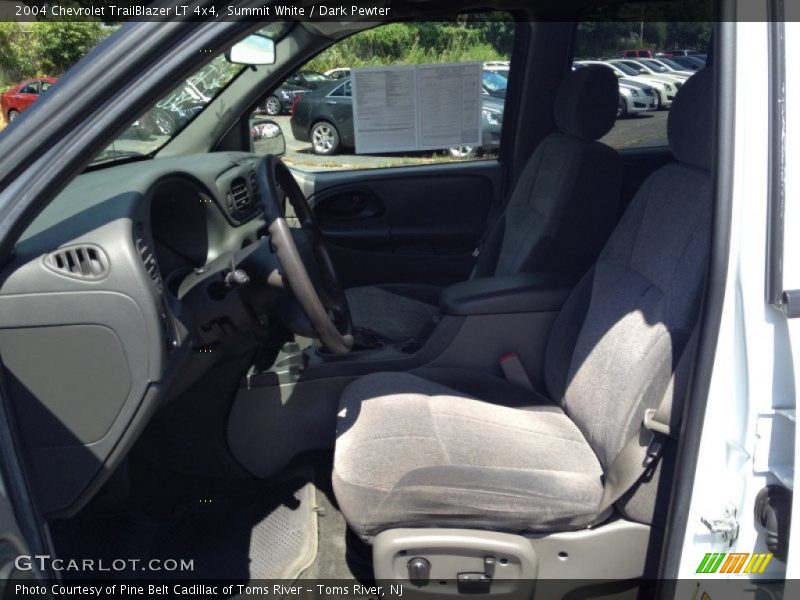 Summit White / Dark Pewter 2004 Chevrolet TrailBlazer LT 4x4