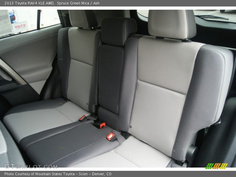 Spruce Green Mica / Ash 2013 Toyota RAV4 XLE AWD