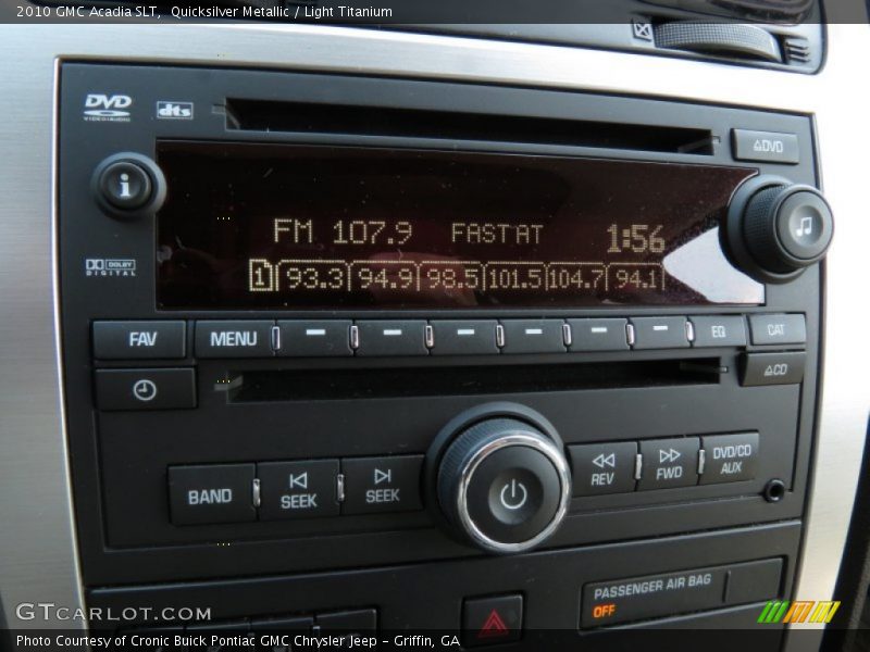 Quicksilver Metallic / Light Titanium 2010 GMC Acadia SLT