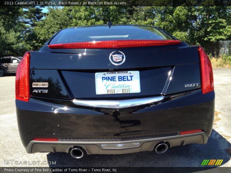 Black Raven / Jet Black/Jet Black Accents 2013 Cadillac ATS 2.0L Turbo