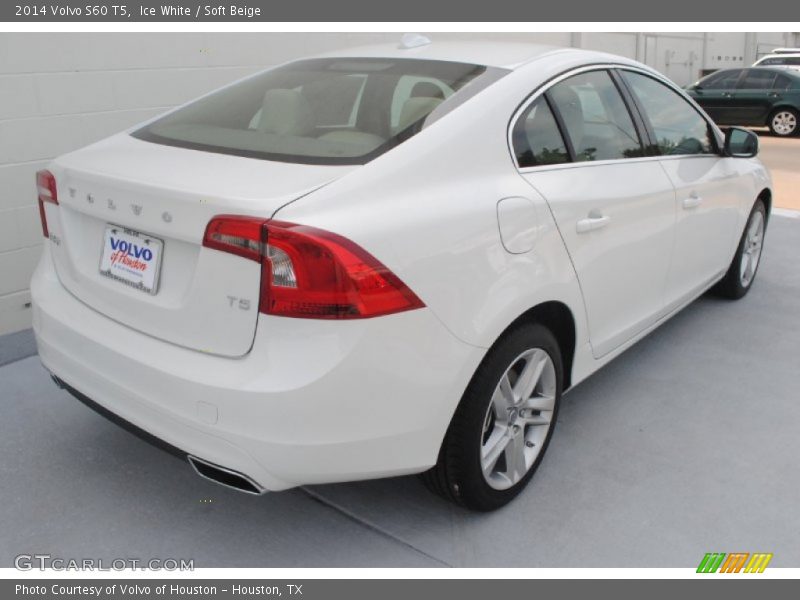 Ice White / Soft Beige 2014 Volvo S60 T5