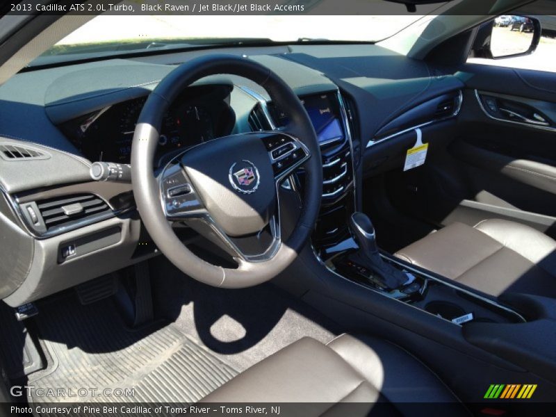 Black Raven / Jet Black/Jet Black Accents 2013 Cadillac ATS 2.0L Turbo