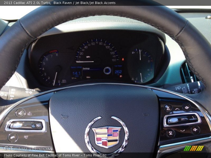 Black Raven / Jet Black/Jet Black Accents 2013 Cadillac ATS 2.0L Turbo